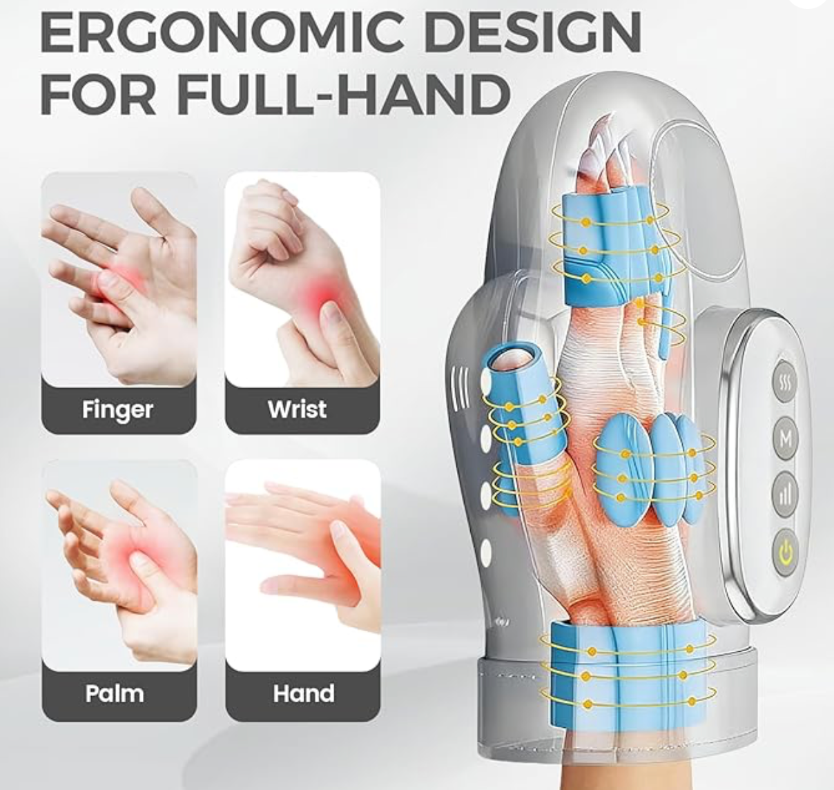 Hand Massager with Heat & Compression