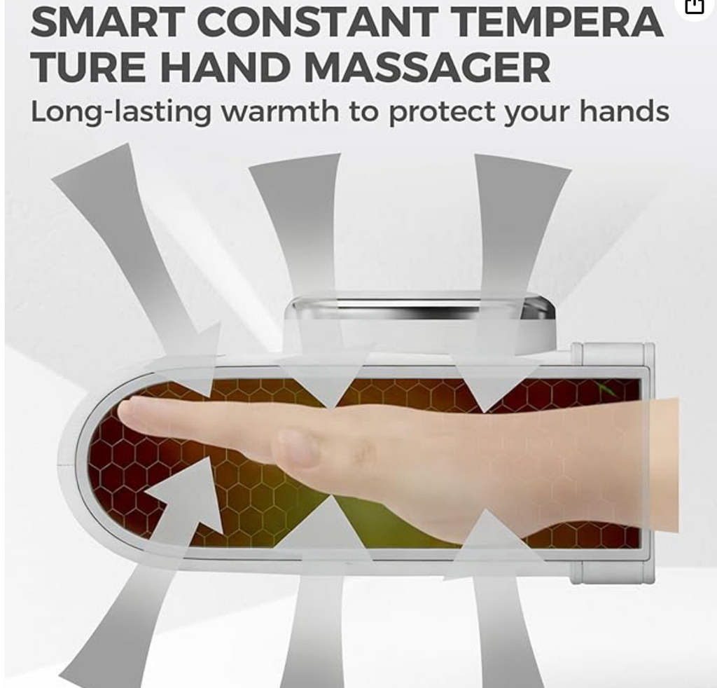 Hand Massager with Heat & Compression